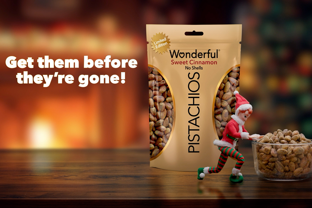 Wonderful Pistachios Brings Back Fan-Favorite Sweet Cinnamon Flavor