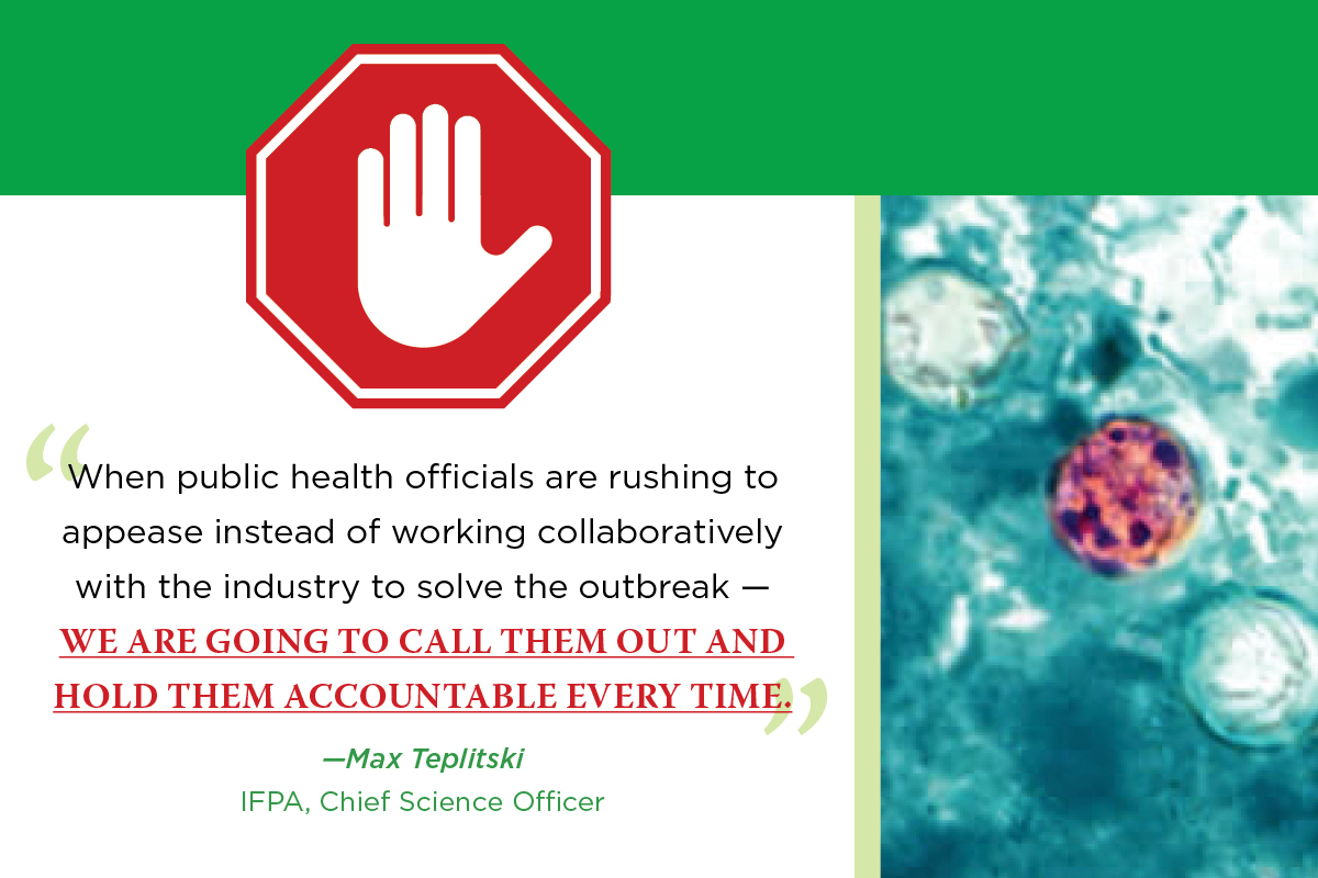 As Cyclospora Cases Spike, IFPA Urges Officials to Partner With Produce, Not Assign Blame - Produce Market Guide