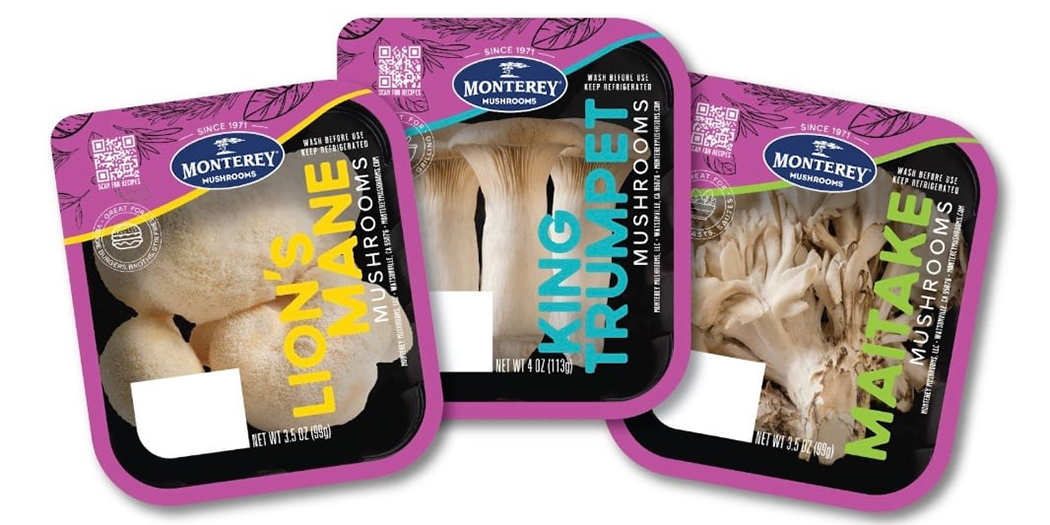 Monterey Mushrooms Unveils Specialty Mushrooms