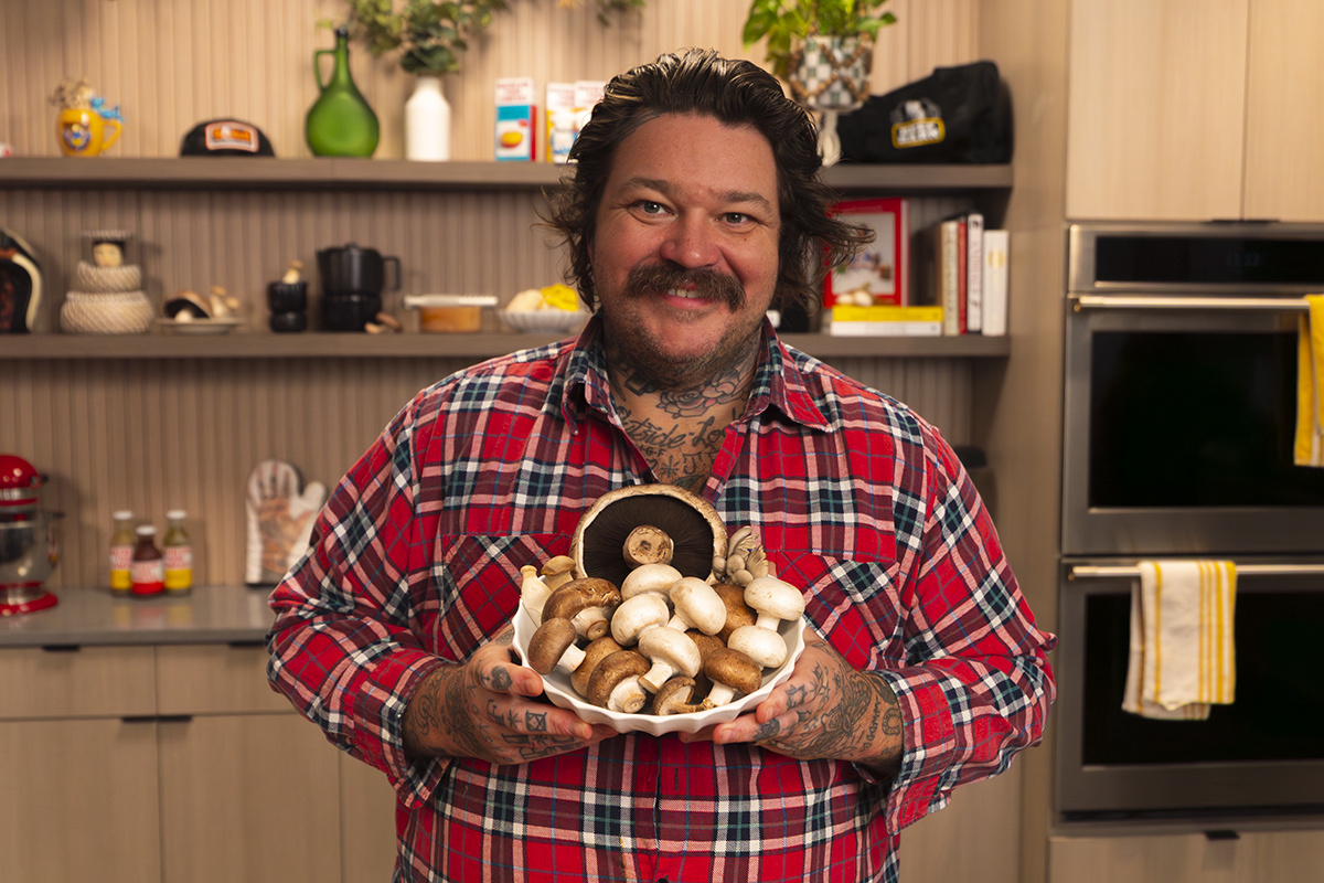 Matty Matheson Brings Big Flavor to Mushroom Council’s Campaign - Produce Market Guide