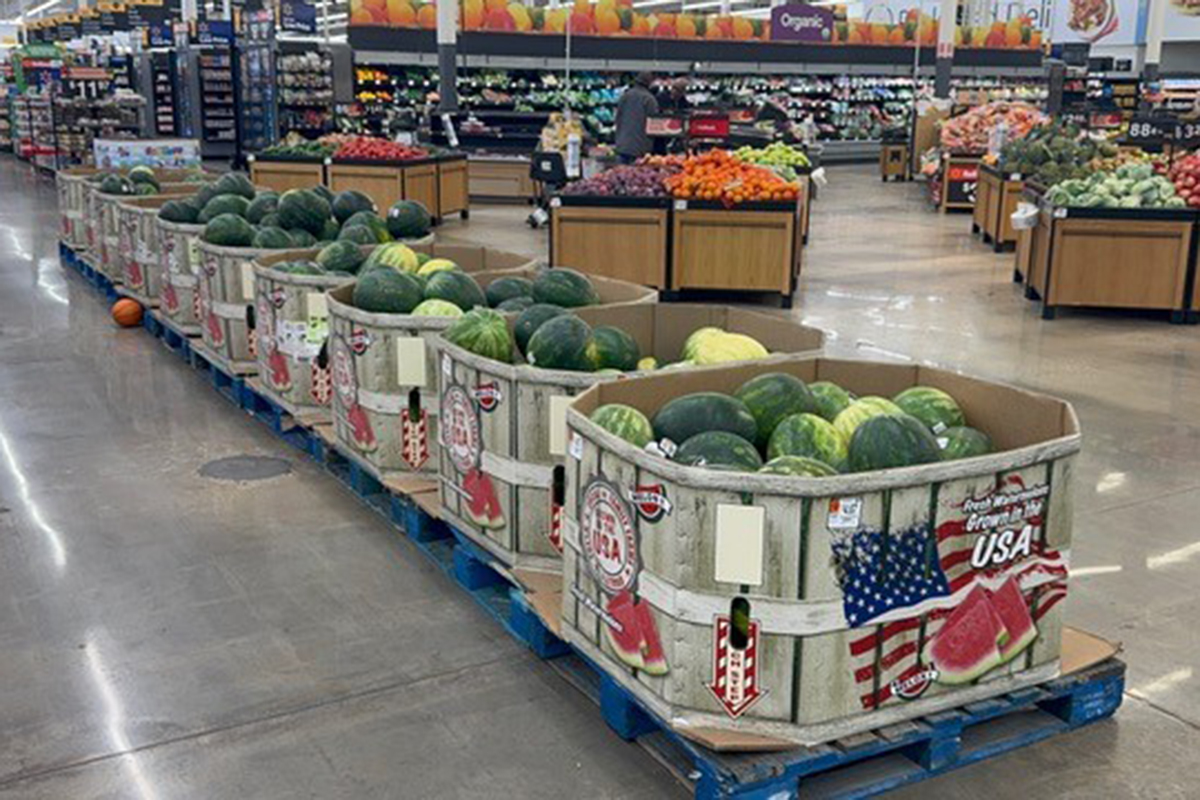 Melon 1 Ships 300K Retail Display Bins Through Labor Day as Year-Round Demand Grows - Produce Market Guide