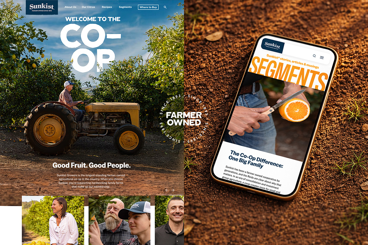 Sunkist Revamps Website, Launches ‘Welcome to the Co-Op' Experience - Produce Market Guide