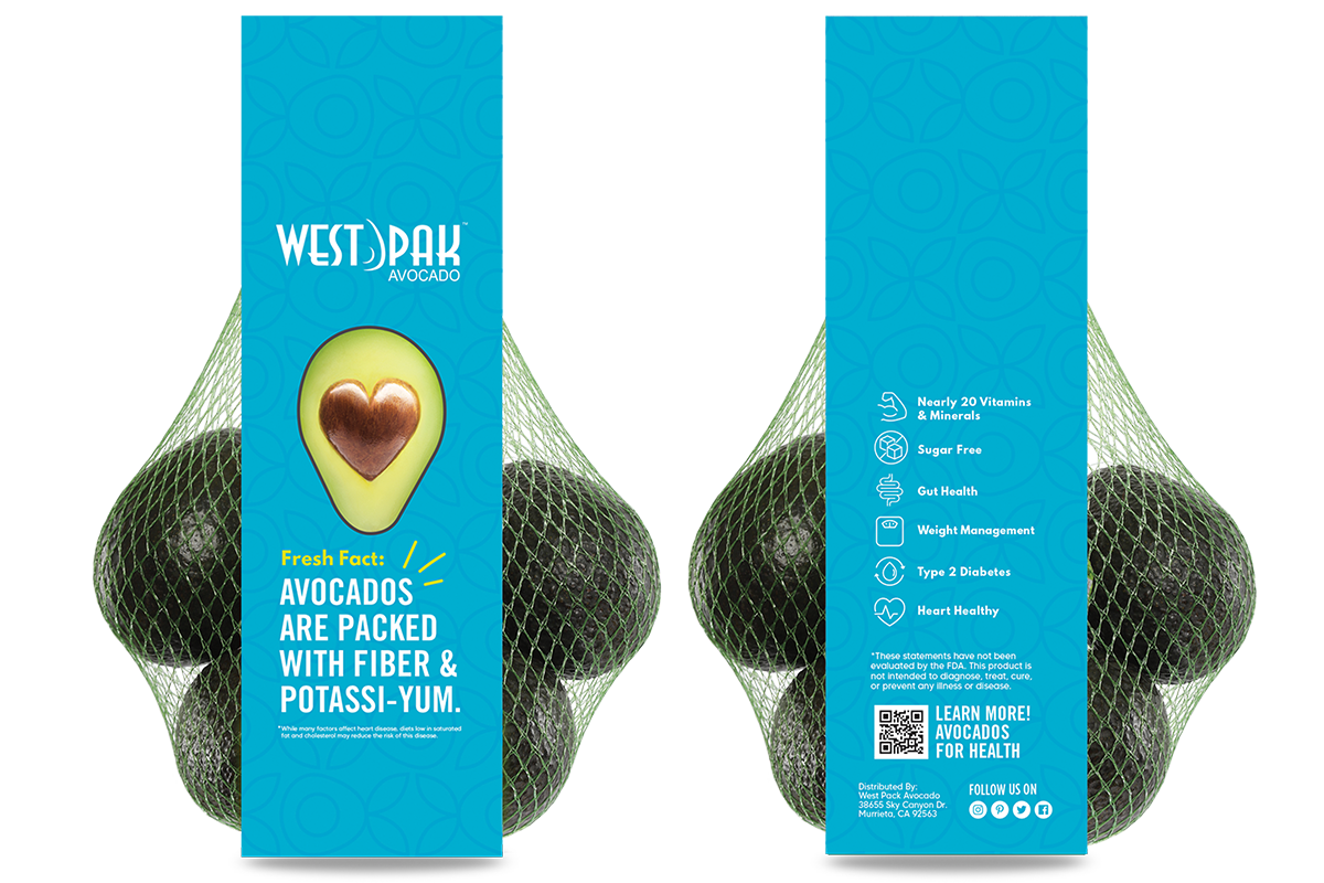 West Pak’s New ‘Nutritional Bag’ Highlights Avocado Benefits