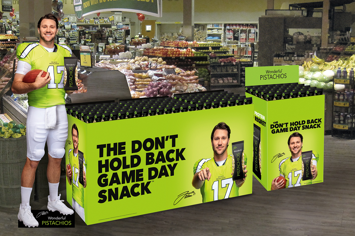 Wonderful Pistachios, NFL Star Josh Allen Kick Off National Ad Campaign
