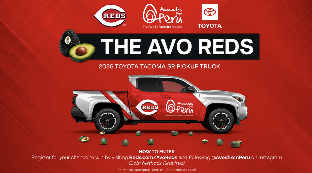 Game On: Avocados From Peru Partners With Cincinnati Reds to Drive Midwest Consumption - Produce Market Guide