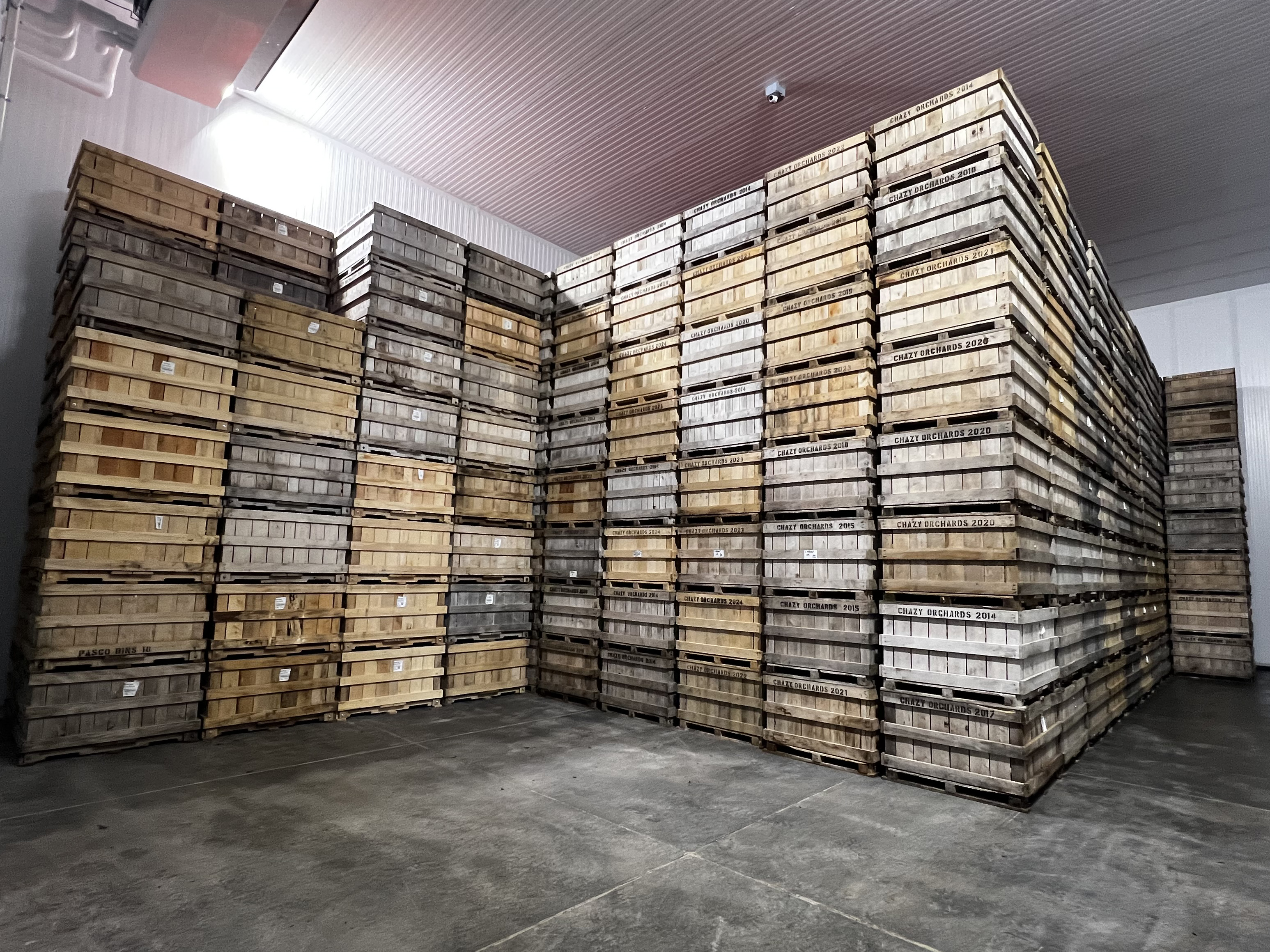 Storage Control Systems controlled atmosphere storage