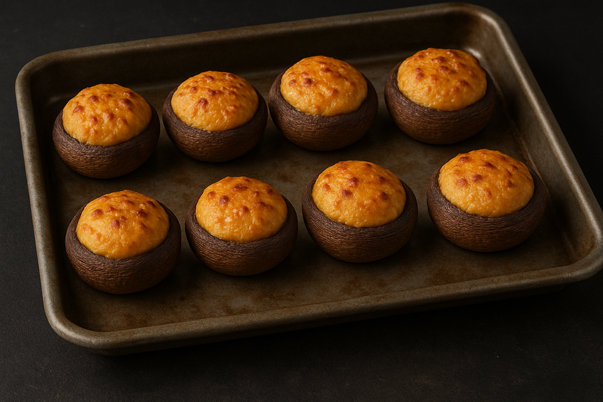 Phillips Mushroom Farms Partners With Bandit To Launch Vegan Stuffed Mushroom