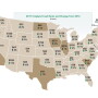 For 2017, the national average for cropland cash rents is $136 per acre, which shows no change from the 2016 national average, according to USDA’s 2017 Cash Rents Survey.