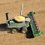 Proper adjustment of small grain platforms prior to harvest can minimize grain loss to less than 1 bushel per acre. 