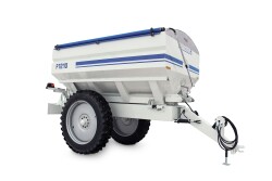Models include the new FB1210 12-ton fertilizer spreader and L1230 12-ton lime/fertilizer spreader.