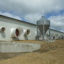 Outside a sow barn