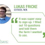 Lukas Fricke was able to review data from his farm collected and processed during the past five years to inform his family's decision to sign a carbon contract.