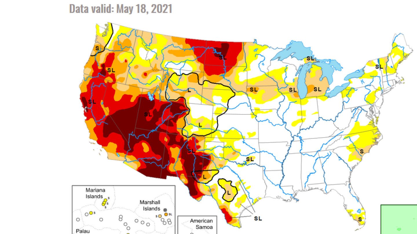 Drought Conditions Worsen in High Plains, West - The Packer