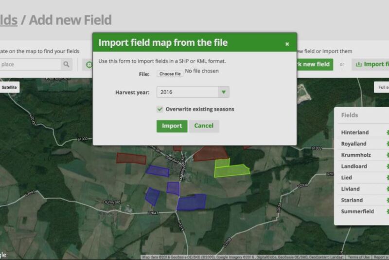 VitalFields Screen Shot