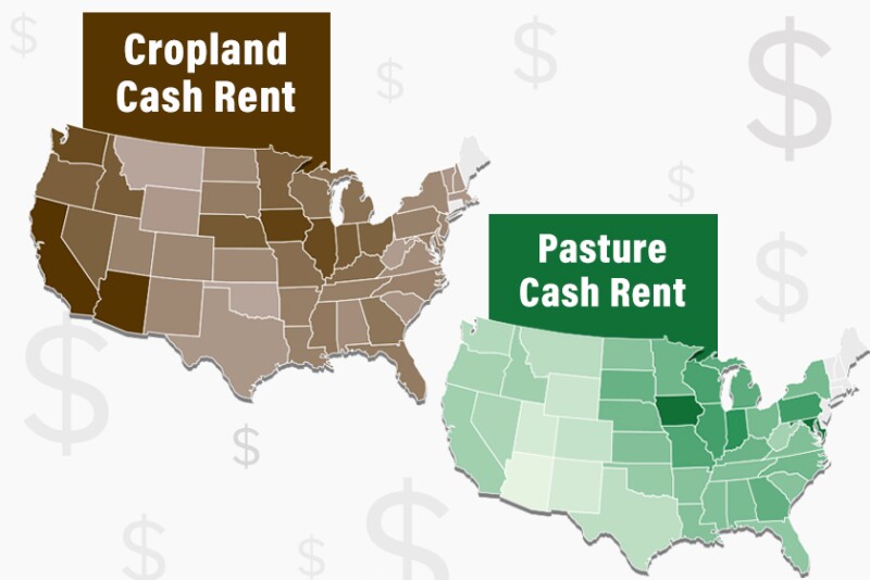U.S. Cropland Cash Rents Hit All-Time High - AgWeb