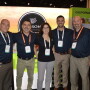 Derrick Bender, Justin Parnagian, Angela Lopez, Charles Rowland, Chad Nelsen, with Fowler Packing, Fresno, Calif. at the Fresh Summit in Orlando, Fla.