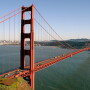 The Golden Gate Bridge in San Francisco.