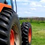 orange tractor
