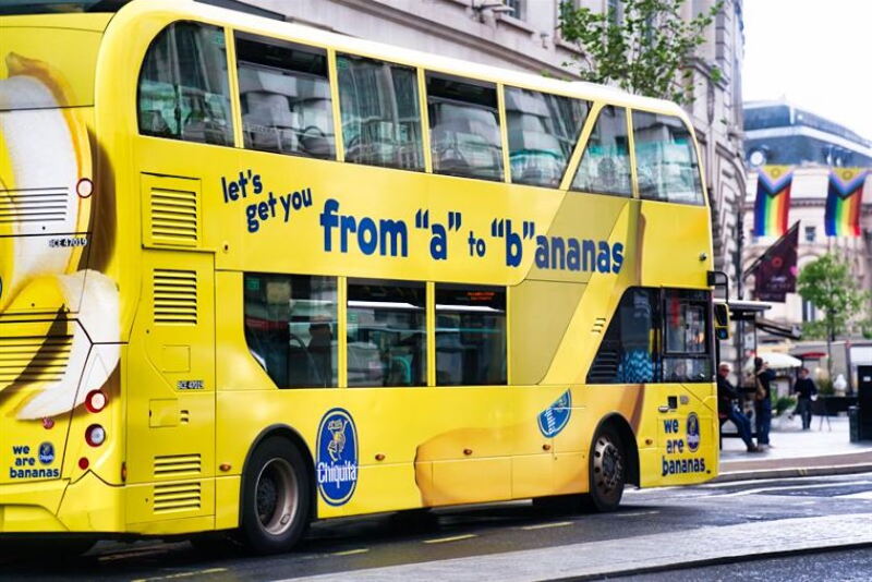 Chiquita banana bus