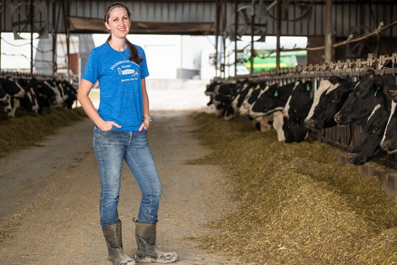 Kansas Dairy farmer