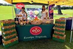 Ecoripe Tropical's general manager Isabel Hurtado and marketing coordinator Katalina Moreno