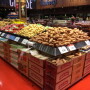 Potato display at Loblaws in Canada
