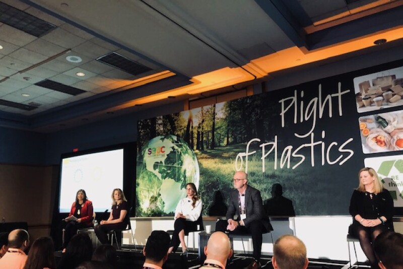 “The Plight of Plastics” at a Feb. 28 SEPC University session at Southern Exposure 2020 drew a standing room only crowd.