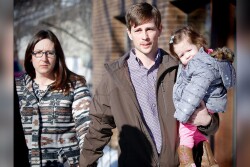 Jessica and Edouard Maurice, Okotoks, Alberta.