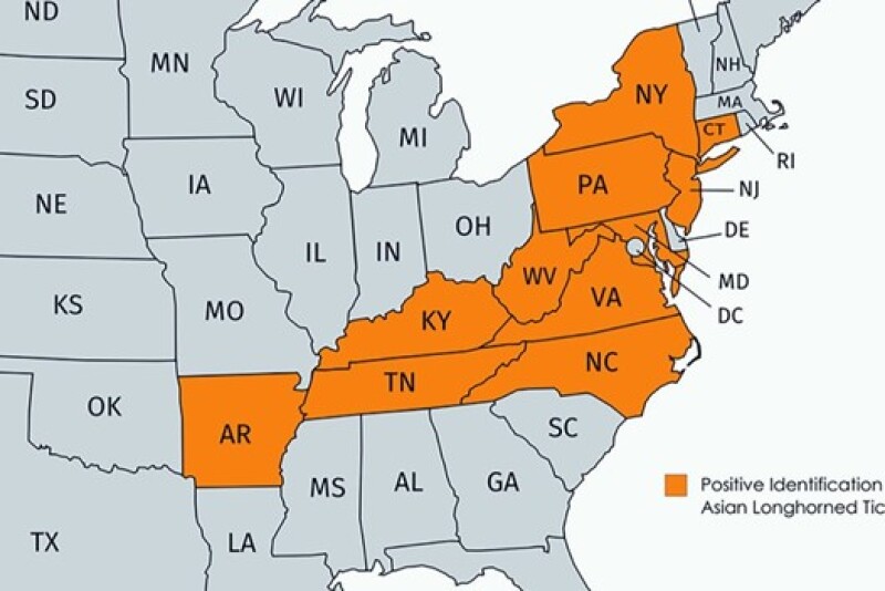 Tick map