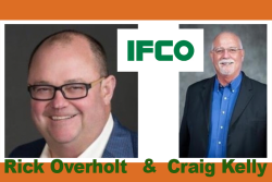 Rick Overholt succeeds Craig Kelly at IFCO Systems.
