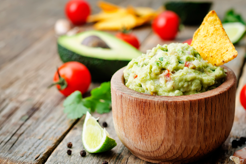 The guacamole can get a bit thicker this year as avocado prices are down 20% from a year ago.