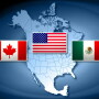 NAFTA flags