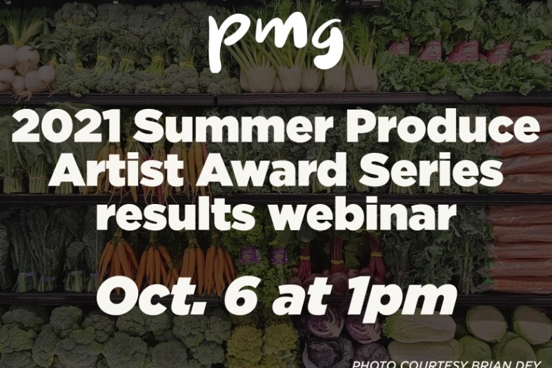 2021 Summer Produce Artist Award Series results webinar