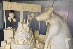 Missouri State Fair butter sculpture