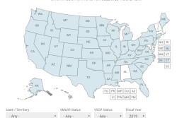 The VMLRP website includes an interactive map detailing shortage areas and specific types of shortages for 2019. 