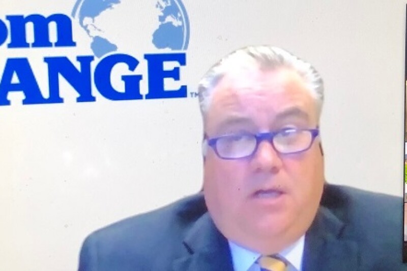  Jeff Moore of The Tom Lange Co. led a transportation discussion on United Fresh LIVE!