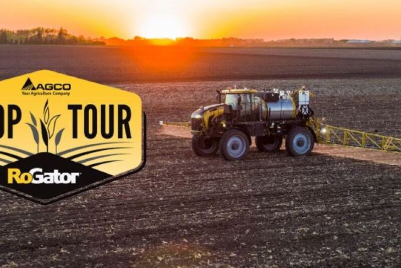 AGCO’s virtual “ride and drives” provide in-cab experiences of its popular RoGator and TerraGator application equipment. 