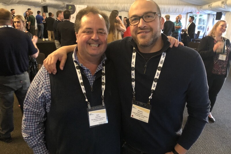 Gary Caloroso of Giumarra Cos. and Mimmo Franzone of Longo's