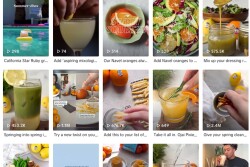 Screenshot of Sunkist Growers TikTok page