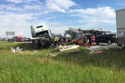In the flash of a moment, a semi caused a chain-reaction accident, drastically altering two Indiana families’ 2019 JNHE experience.