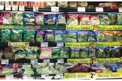 Kevin Kelly, CEO of Emerald Packing, says that recycling systems in California — and across the U.S. — aren't currently set up to
handle flexible plastic bags such as salad mix and other vegetables are packed in.