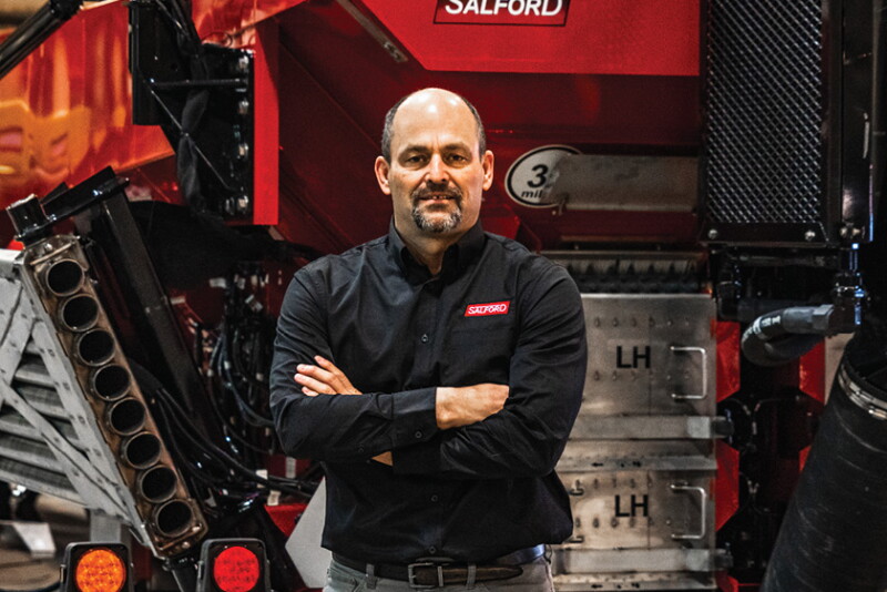 With a newly created role at Salford Group, David Webster joined the company after years at AGCO and will execute a strategic vision for continued growth in commercial application. 