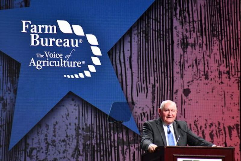 USDA Secretary Sonny Perdue at the American Farm Bureau Federation Convention