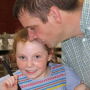 Chad Carr and daughter