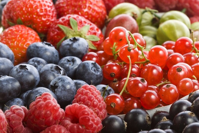 mixed berries