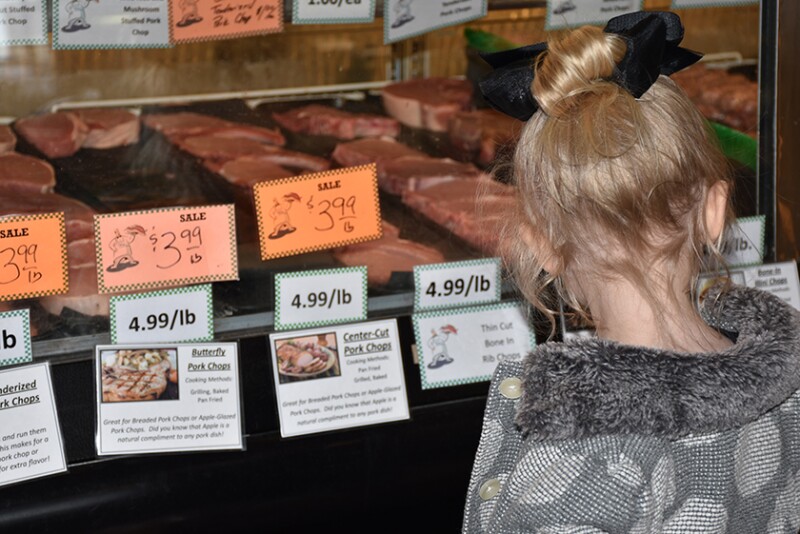Meat shop