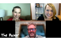 Clockwise from top left: Amy Sowder, Ashley Nickle, Tom Karst