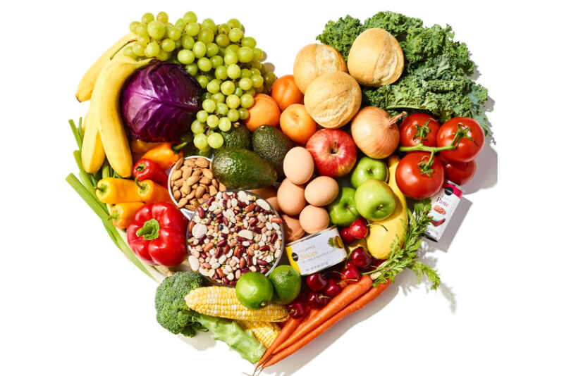 Fresh produce heart-Publix 