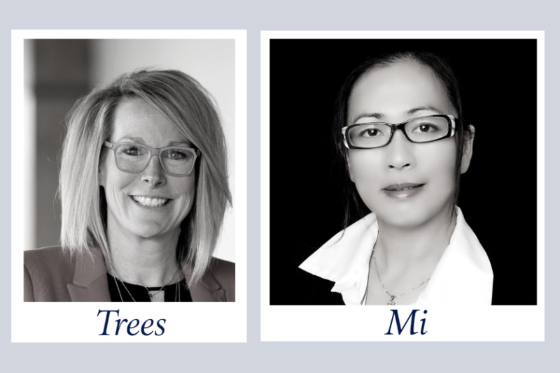 iTradeNetwork's new hires Theresa Trees and Amy Mi