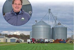 Two hours east of Washington, D.C., fourth-generation farmer Trey Hill showcases his farm, Harborview Farms, to lawmakers and consumers through Bayer’s ForwardFarming program. 